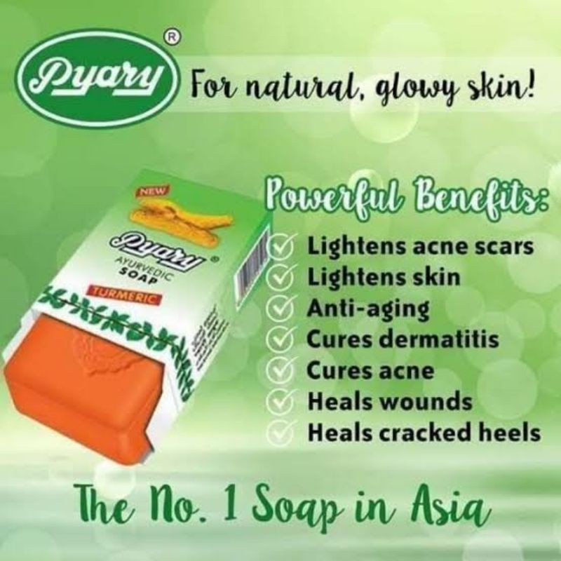 SABUN PYARY AYURVEDIC TUMERIC