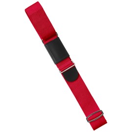 Concise Standard Baggage Belt 60, Suitcase Belt, 2.4 inches (6 cm), red