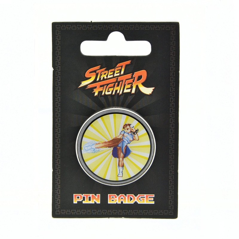 Street Fighter Enamel Pin Badge - Capcom (Chun-Li)
