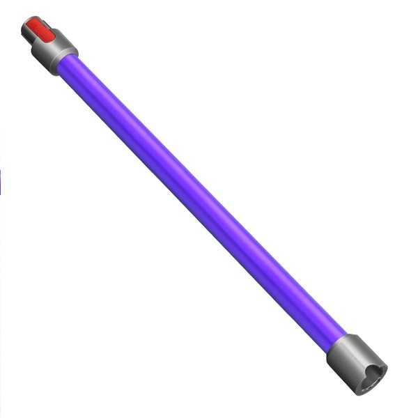 Jajadeal Telescopic Tube for Dyson V11 V10 V15 V7 V8 Rigid Rod Extension Length 72 cm (Purple)