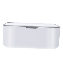 ULTECHNOVO 1pc Capacity Tissue Storage Box Material Tissue Holder for Home Office Bathroom Easy to Clean Versatile Grey