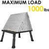 Unbranded Non-Slip Adjustable Height Aluminum RV Step Stable Foldable Platform
