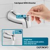 gotonovo Tub Shower Faucet Set Shower Head and Handle Set