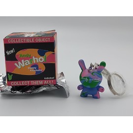 Kidrobot Andy Warhol Dunny Camo 1.5" Vinyl Keychain