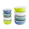 Rotho Tresa Bowl 0.35 L with Lid, Food-Grade Plastic (PP),