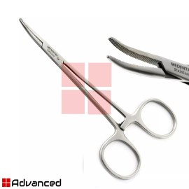 Medentra Micro Halsted Mosquito Forceps Artery Clamp Curved Medical Operating Lab Pliers