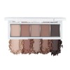 Kinretixia Neutral Nude Brown Eyeshadow Palette, 5 Matte Shades from