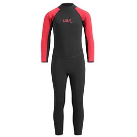 Urban Beach Unisex Youth Urban Beach Full Length Wetsuit, Red, 13-14 years UK