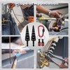 2Pcs 6 in 1 HVAC Copper Expander Swaging Tool with