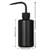 AIMALL Curved Nozzle wash Bottles, 10 Bottles, Black, 250 ml