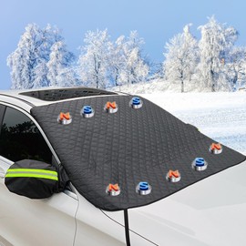 Suzuki Jimny Windshield, Suzuki Jimny JB64W, JB74W, Freeze-Prevention Sheet, Car Front Cover, Freeze Protection, Car Windshield Cover, JB64, JB74, H30.7-Current, 5-Layer Construction, 9 Built-in