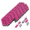 Caltric Pink O-Ring Drive Chain for Yamaha Blaster 200 YFS200
