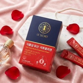 NutriOne Le Secret Plant-Based Mucin Pomegranate Collagen 150g 10 Packs 1 Box Le Secret Plant-Based Mucin Pomegranate Collagen NutriOne / 르시크릿 식물성 뮤신 석류 콜라겐 150g 10포 1박스 르시크릿 식물성 뮤신 석류 콜라겐 뉴트리원