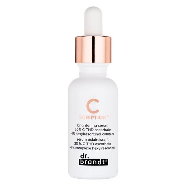 Dr. Brandt Bright This Way C Scription - Ultra-Concentrated Fast Absorbing Vitamin C Serum - Brighten Tone, Reduce Wrinkles, Protect from Free Radicals - 1 fl oz / 30 ml