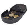 COVERI Tacco Men's Genuine Leather Coin Purse, black, coin purse