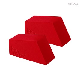 Espoir Puff Diagonal Foundation Non-Velvet Sponge Puffs (2) / 에스쁘아 퍼프 사선형 파운데이션 비벨벳 스펀지 퍼프 2개