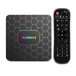 Android 14.0 TV Box 4K Ultra HD Android TV Box Quad Core Chip with Wi-Fi 6 2.4G/5G Wi-Fi & Bluetooth5.0 LAN Ethernet USB3.0 Smart Internet TV Box 4GB RAM 32GB ROM