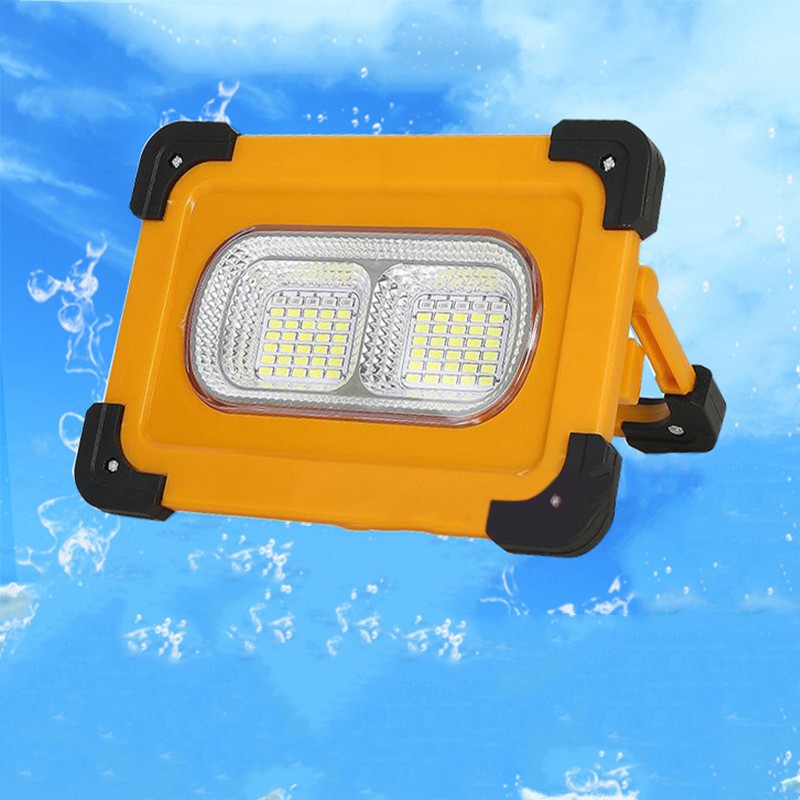 LED Portable Solar Lamp Fast Charging Rechargeable Light with Rotatable