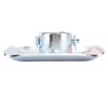 Trailer Jack Foot 5000lbs Capacity 2 Inch Diameter Tube Jack
