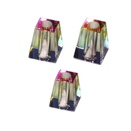 Glutkiller Rainbow Glass Ashtray (Assorted Rainbow - Pack of 3)