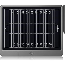 Football Coaching Board, 15" LCD Football Tactical Board with Stylus Pen, Electronic Strategy Marker Board with Lock Function, Digital Football Board for Coaches Training Equipment and Game Plan
