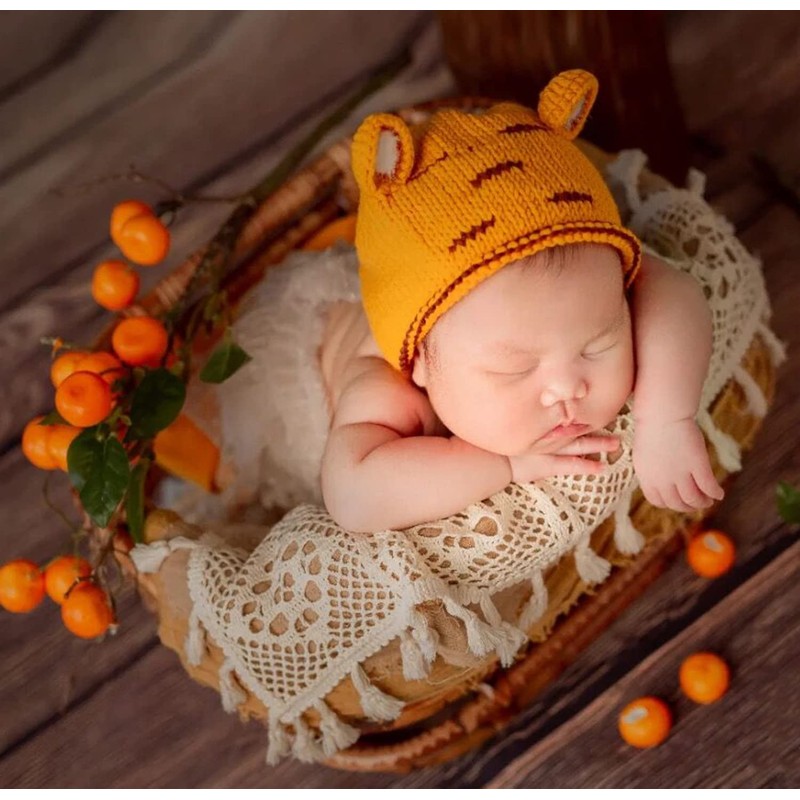 Honra Baby Photoshoots Props Blanket Newborn Photography Crochet Rug Photo