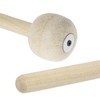 Murtenze 2Pack 12.8" Bass Drum Mallet Drum Stick, Wool Felt