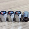 Buick 4pcs Chrome Metal Alloy Tire Air Valve Stem Caps