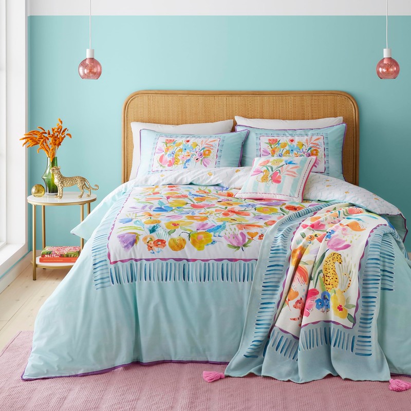 Appletree Style - Festival - Tasselled Throw - 130 x