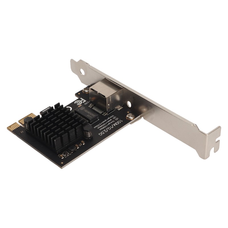 PCIe Ethernet Card 10 100 1000 2.5Gbps RJ45 Port Wake