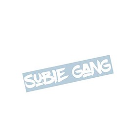 Subie Gang Windshield Banner 23" Decal Sticker Graphic