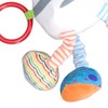 Baby Hanging Rattle Toy Soft Carseat Crinkle Squeaky Toy Stuffed