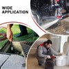 Sewer Jetter Kit for Pressure Washer 200FT, 5800PSI Drain Cleaner