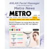 ANLAN Face Massager, Anti-Wrinkle Face Device with 3 Modes 45°C