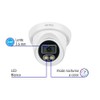 Volteck CTV-21A, Cámara Tipo Domo 2MP Lente 3.6mm Protección contra
