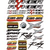 Rally Can Am Ryker Rally Sport Team Decal kit Graphics