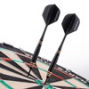 WayArrival 3pcs Black PP Integrated Dart Flights and Shafts |