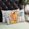 Pillow Covers 24x36 Inch - Body Thanksgiving Fall Pumpkin Bird
