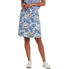 Sherpa Adventure Gear Women's Padma Pull-On Skirt, Seaport Blue Peacock, S