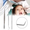 Oral Care Kit 3pcs/Set Stainless Steel Oral Care Kit Plaque