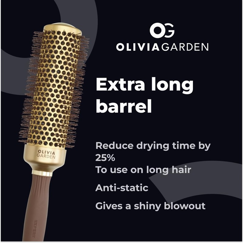 Olivia Garden Expert Blowout Speed – Gold & Brown -