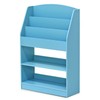 FURINNO KidKanac Bookshelf, Light Blue