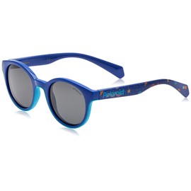 Polaroid Unisex Baby PLD 8036/s Sunglasses, PJP/M9 Blue, 42, Pjp/M9 Blue