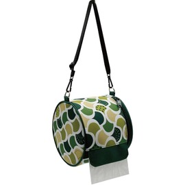 Olve Roll Tissue Case Toilet Roll Paper Holder Hanging Cover for Home Camping Hiking (Green)