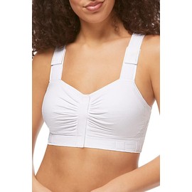 AMOENA Theraport Post Surgery Bra - White - L
