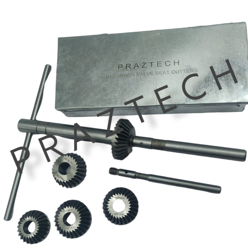 PRAZTECH® Valve Seat and Face Trimmer Set/Kit - 5 Piece