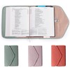 APLUFINE Funda ajustable reutilizable para libro, con cierre magnético, para