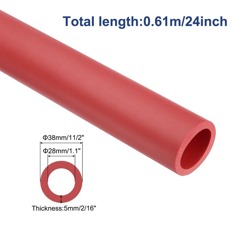QUARKZMAN Pipe Insulation Foam Pipe Insulation 28 mm ID 38