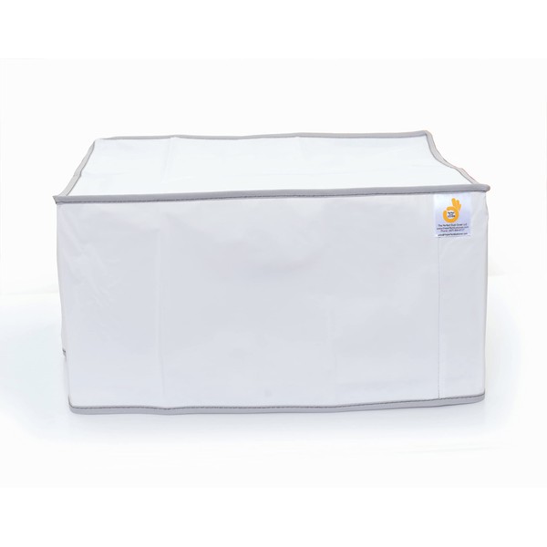 PERFECT DUST COVER, White Nylon Cover Compatible with Brother MFCJ6530DW