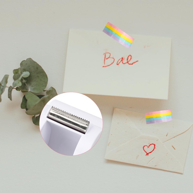 Rumyve Desktop Tape Machine,Tape Dispenser Rainbow Shape,Creative Cloud Tape Machine